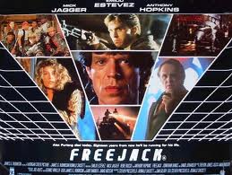 Freejack Movie Poster Mick Jagger Emilio Estevez